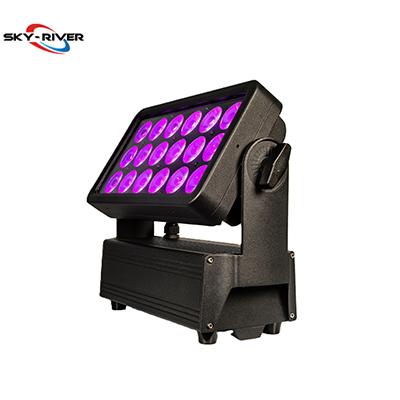 IP65 18PCS 20W Battery Wireless Wall Washer Light