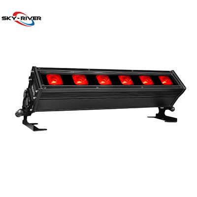 IP65 6PCS 15W 6IN1 LED Battery Wireless Pixel Bar 
