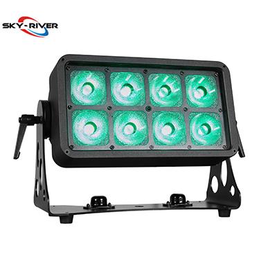 IP65 8PCS 12W 6IN1 Battery Wireless Wall Washer 