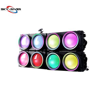 IP65 2PCS 100W WW 2IN1 with Aura Effect Blinder